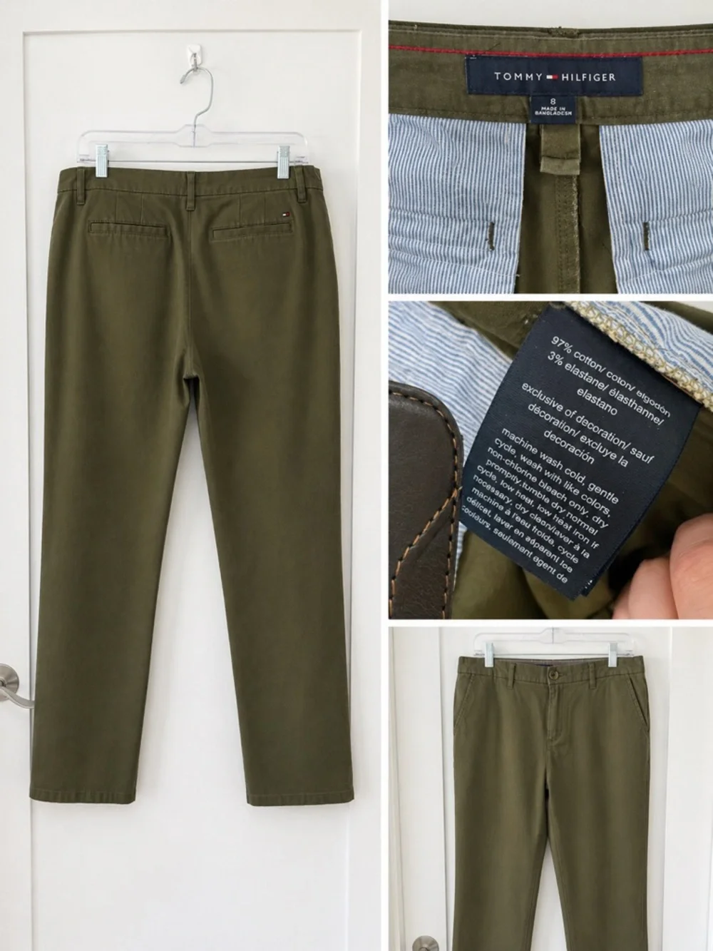 Tommy Hilfiger's rolled-hem chinos - Picture 3 of 3